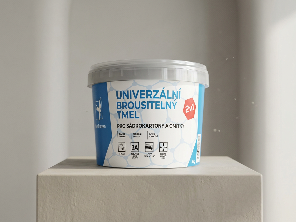 Univerzální brousitelný tmel Den Braven 1,5 kg