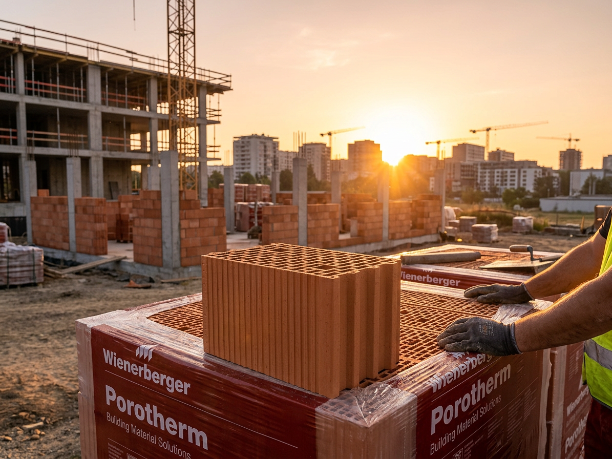 Cihla Porotherm Profi Dryfix P10 - broušená/380×248×249 mm