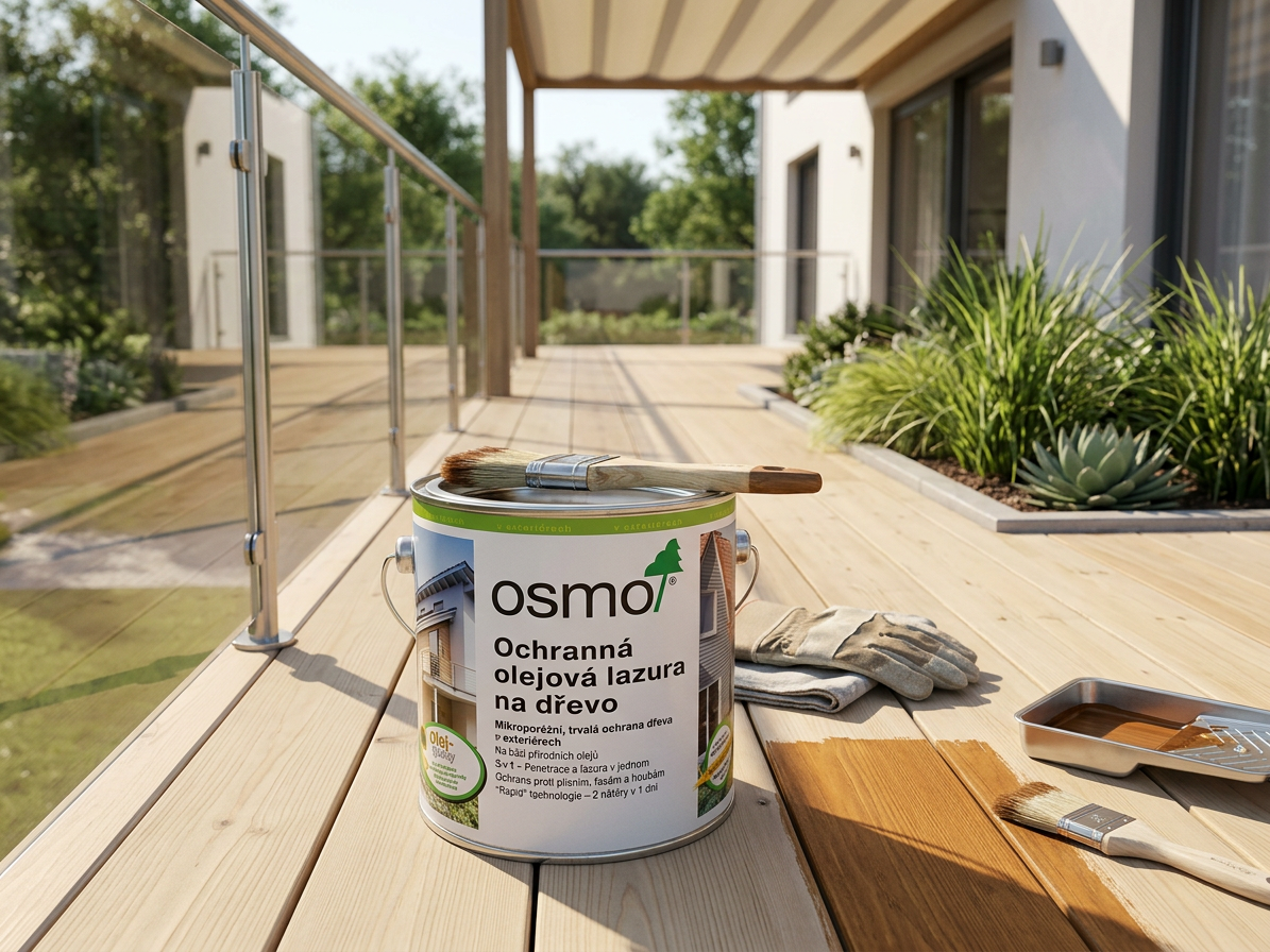 Lazura olejová ochranná Osmo 708 teak 2,5 l