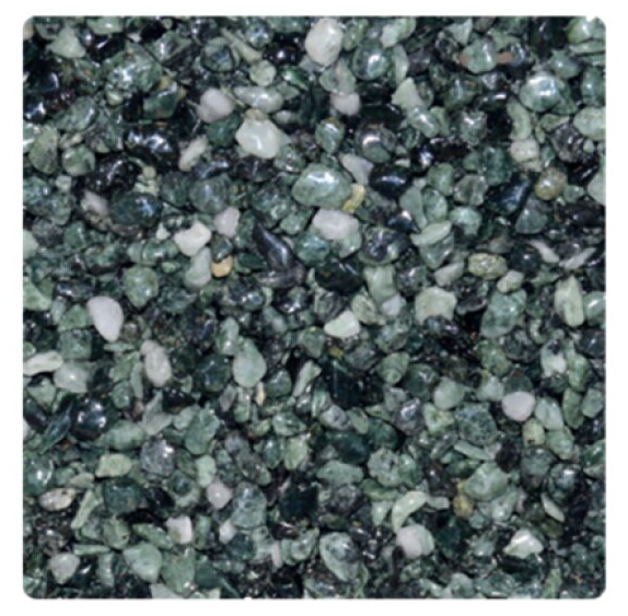 Mramorové kamínky zelené 3 – 6 mm 25 kg