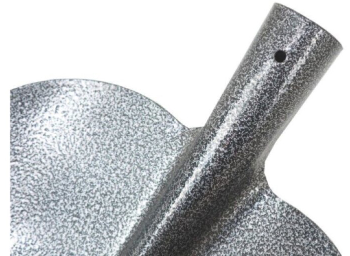 Lopata ocelová standard 280 x 240 mm kladívkový lak