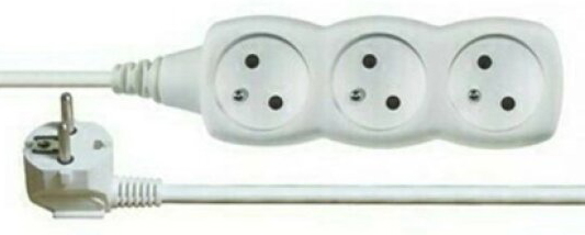 Kabel prodlužovací EMOS 3 x zásuvka 7 m