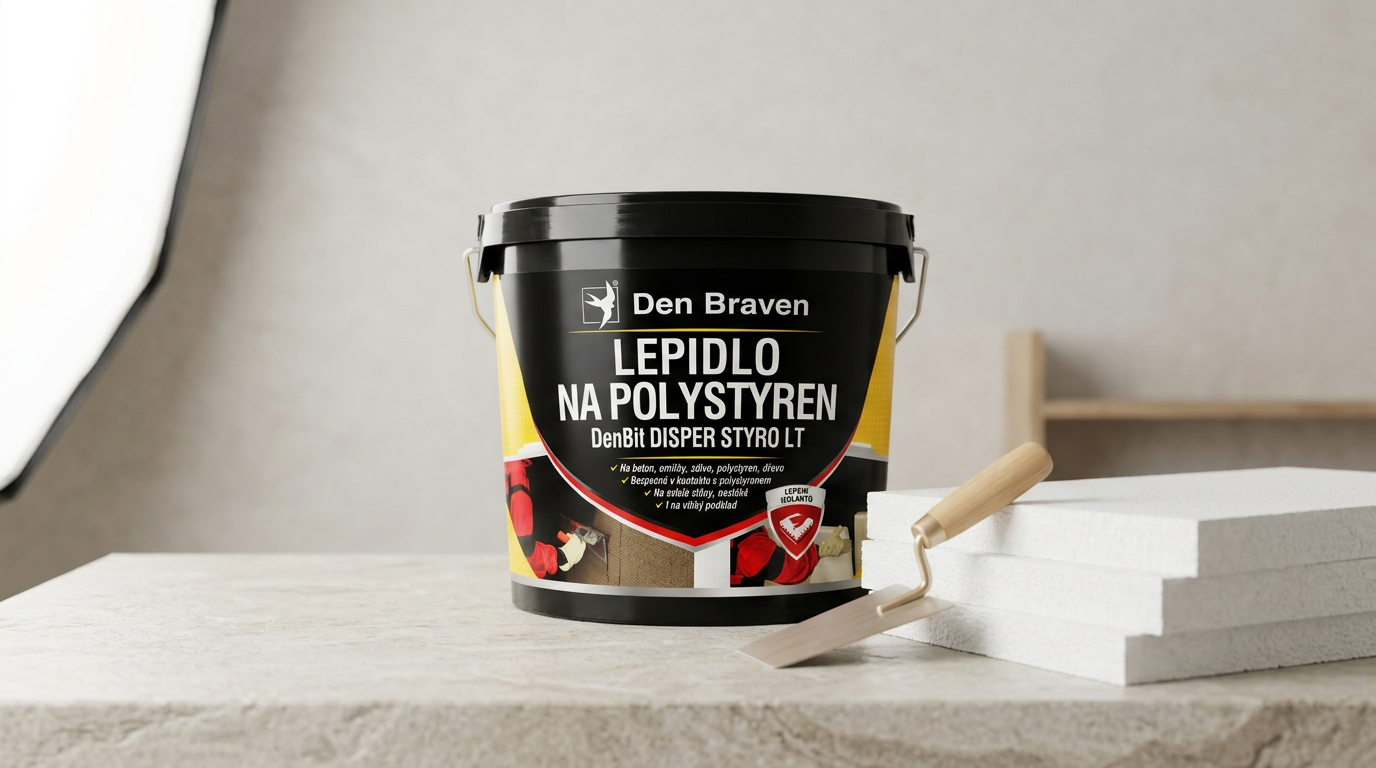 Lepidlo na polystyren DenBit DISPER STYRO LT 10 kg