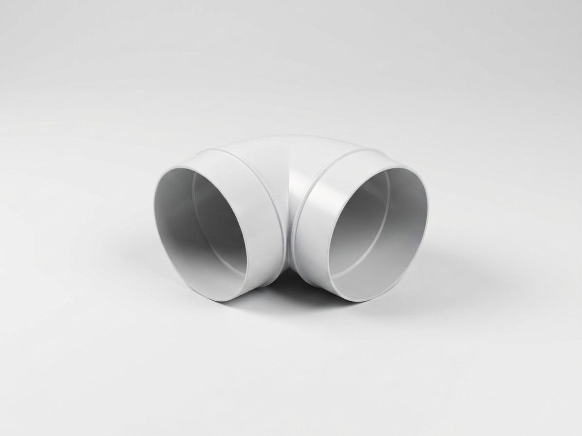 Koleno vodorovné kulaté 90° Ø 150 mm