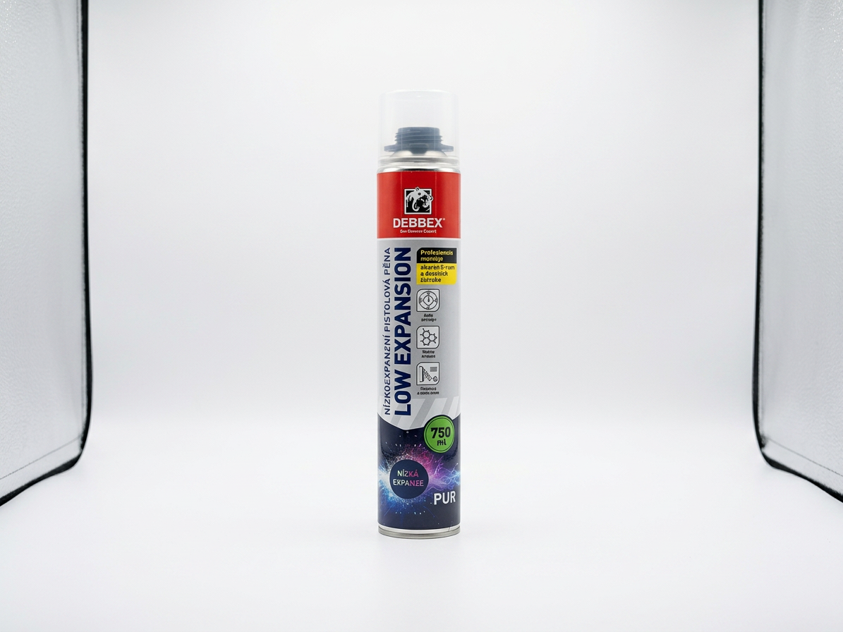 Pěna nízkoexpanzní pistolová Den Braven 750 ml