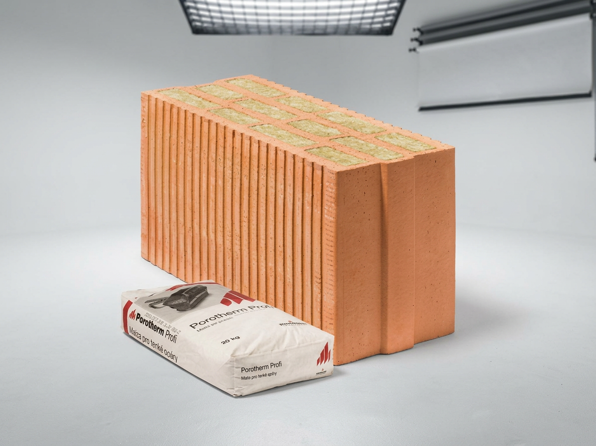 Cihla Porotherm T Profi P8 - broušená/200×498×249 mm
