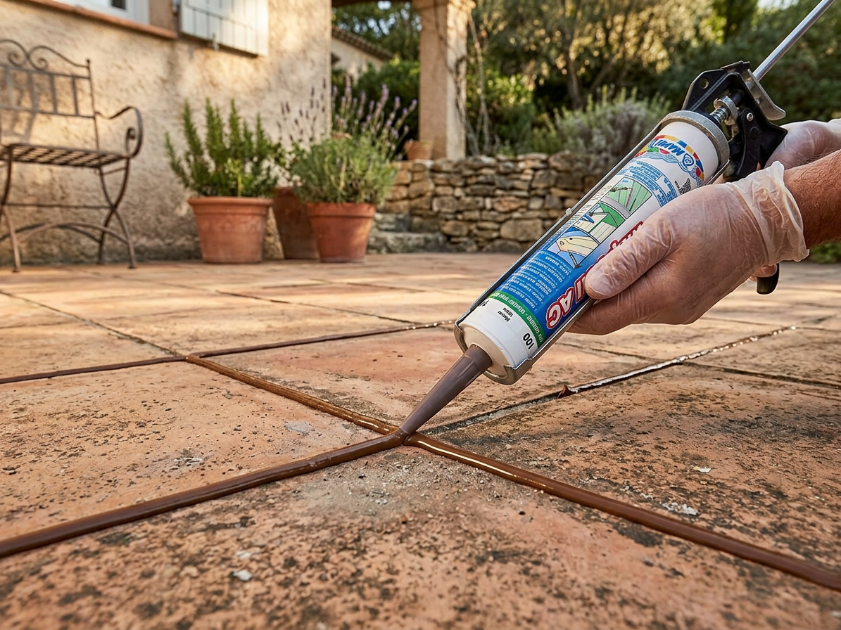 Tmel silikonový Mapei Mapesil AC 144 čokoládová 310 ml
