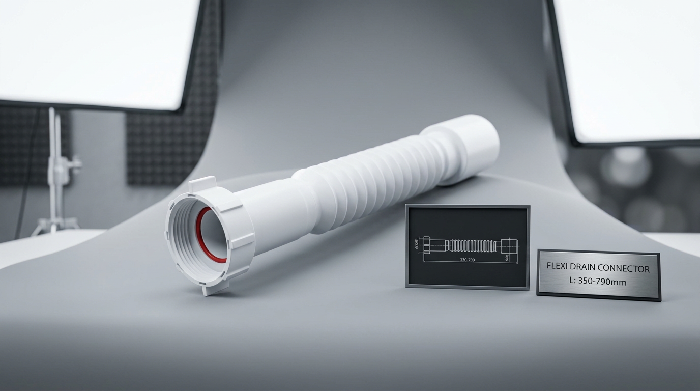 Připojení flexi Alcadrain A730 Premium 5/4"×40 plastová matka