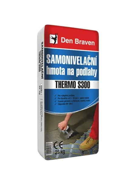 Samonivelační hmota na podlahy Den Braven THERMO S300 - 25 kg