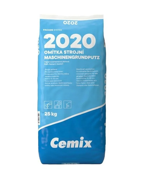 Omítka strojní Cemix 2020 – 25kg
