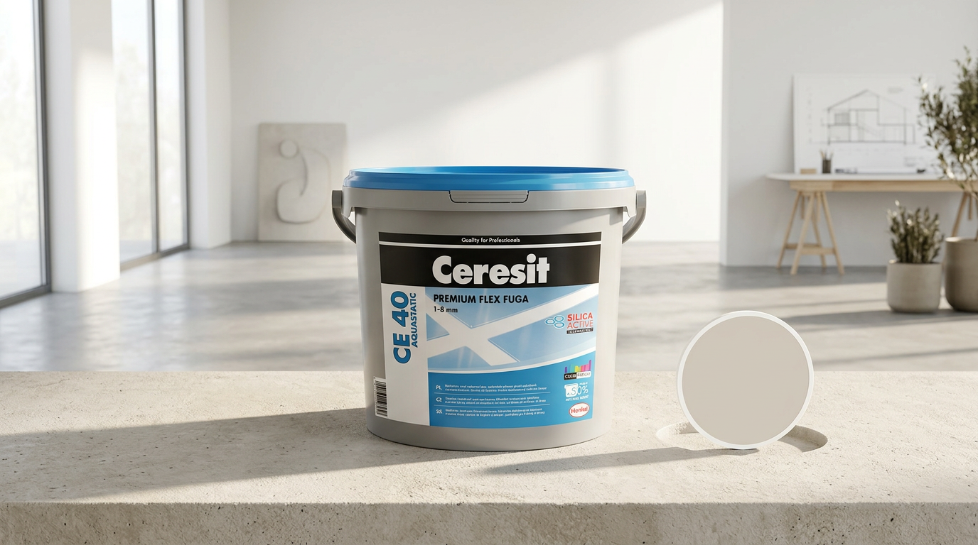 Hmota spárovací Ceresit CE 40 Aquastatic silver 2 kg