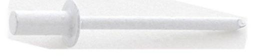 Nýt těsnicí GUNNEX Al/St 4×9,5 mm RAL 9010 - 50 ks