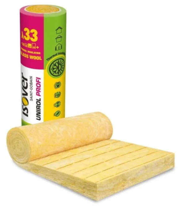Tepelná izolace ISOVER UNIROL PROFI 100 mm (5,4 m²/bal.)