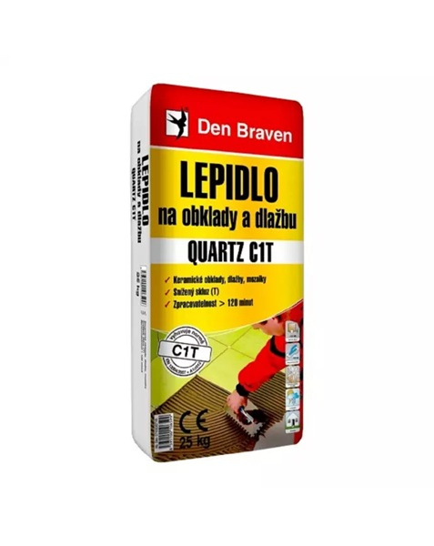Lepidlo na obklady a dlažbu QUARTZ C1T 25 kg