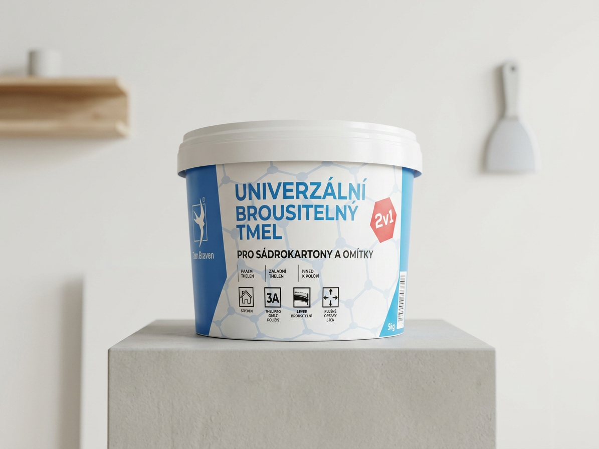 Univerzální brousitelný tmel Den Braven 1,5 kg