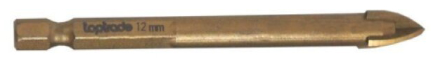 Vrták do skla keramiky a dlažby Ø 12 mm x 90 mm stopka Hex