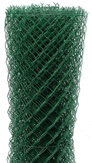 Pletivo čtyřhranné Ideal Zn + PVC Zapletené zelené (výška 1,25m-15m/role)