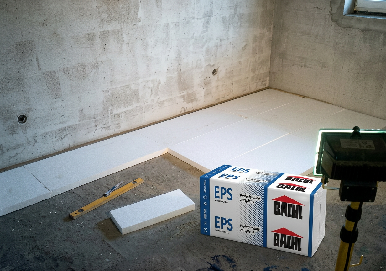 Tepelná izolace EPS 100 tl. 20 mm (12,5 m²/bal.)