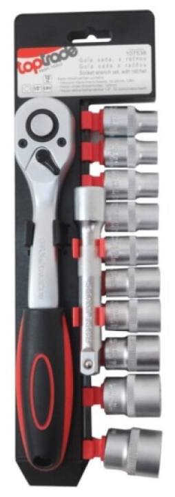 Sada Gola s ráčnou 1/2" 12 ks