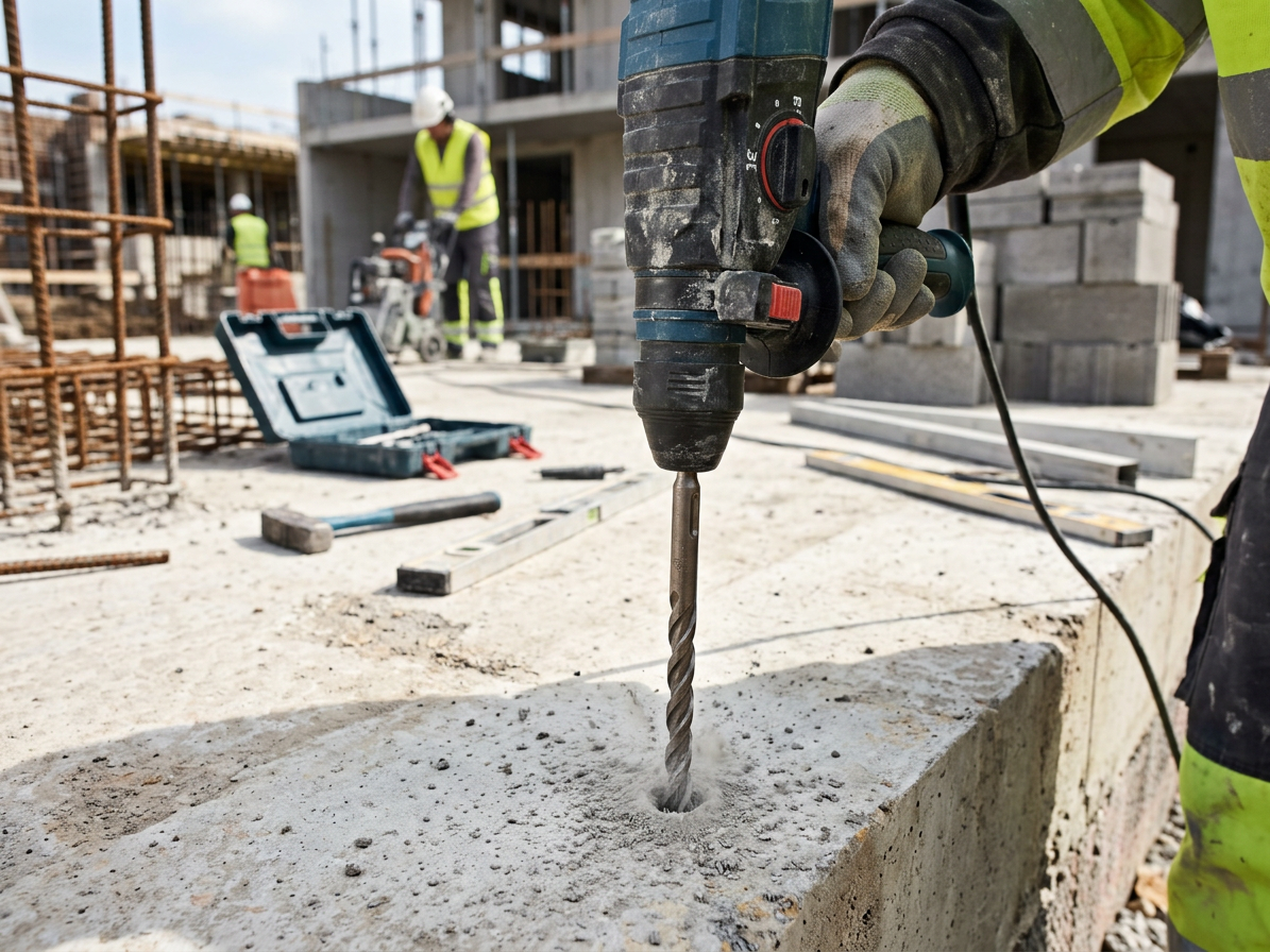 Vrták SDS + s vidiovým křížovým hrotem pro zdivo a beton 4 x 110 mm