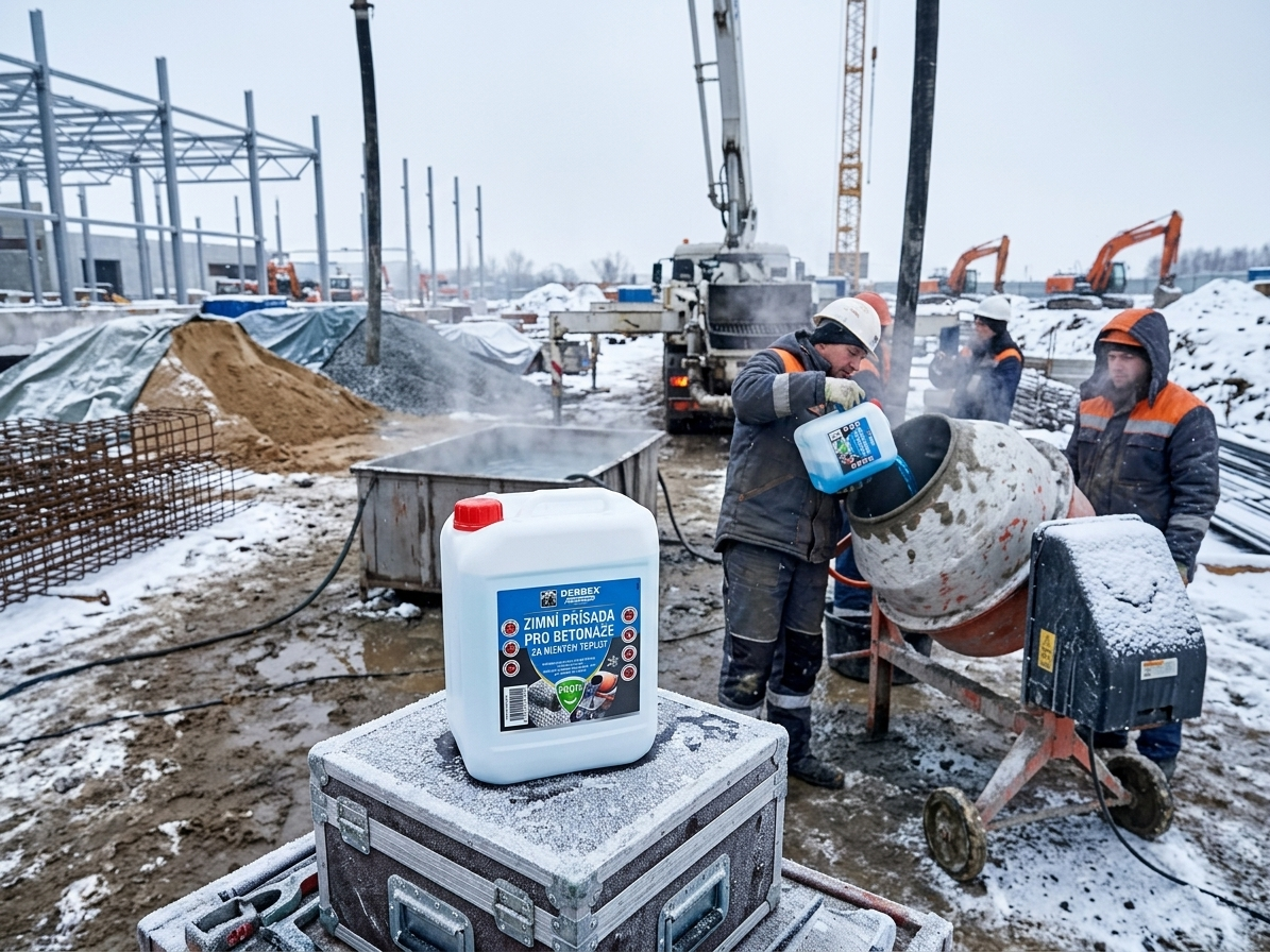 Zimní přísada pro betonáže za nízkých teplot 5 l