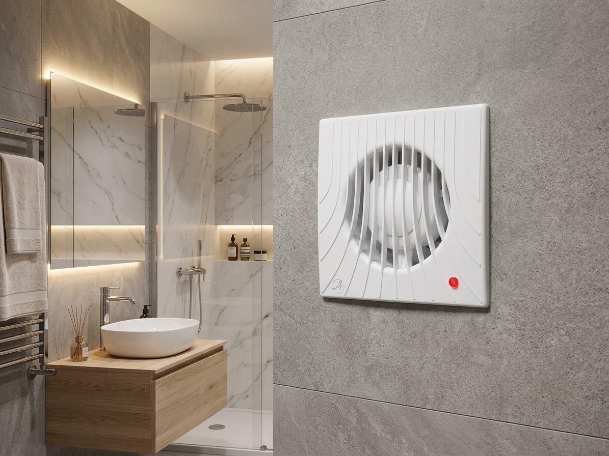 Ventilátor axiální s doběhem Ø 120 mm