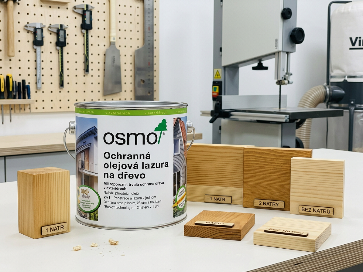 Lazura olejová ochranná Osmo 710 pinie 0,75 l