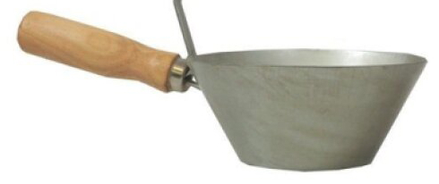Naběračka s rukojetí pozinkovaná 180 mm