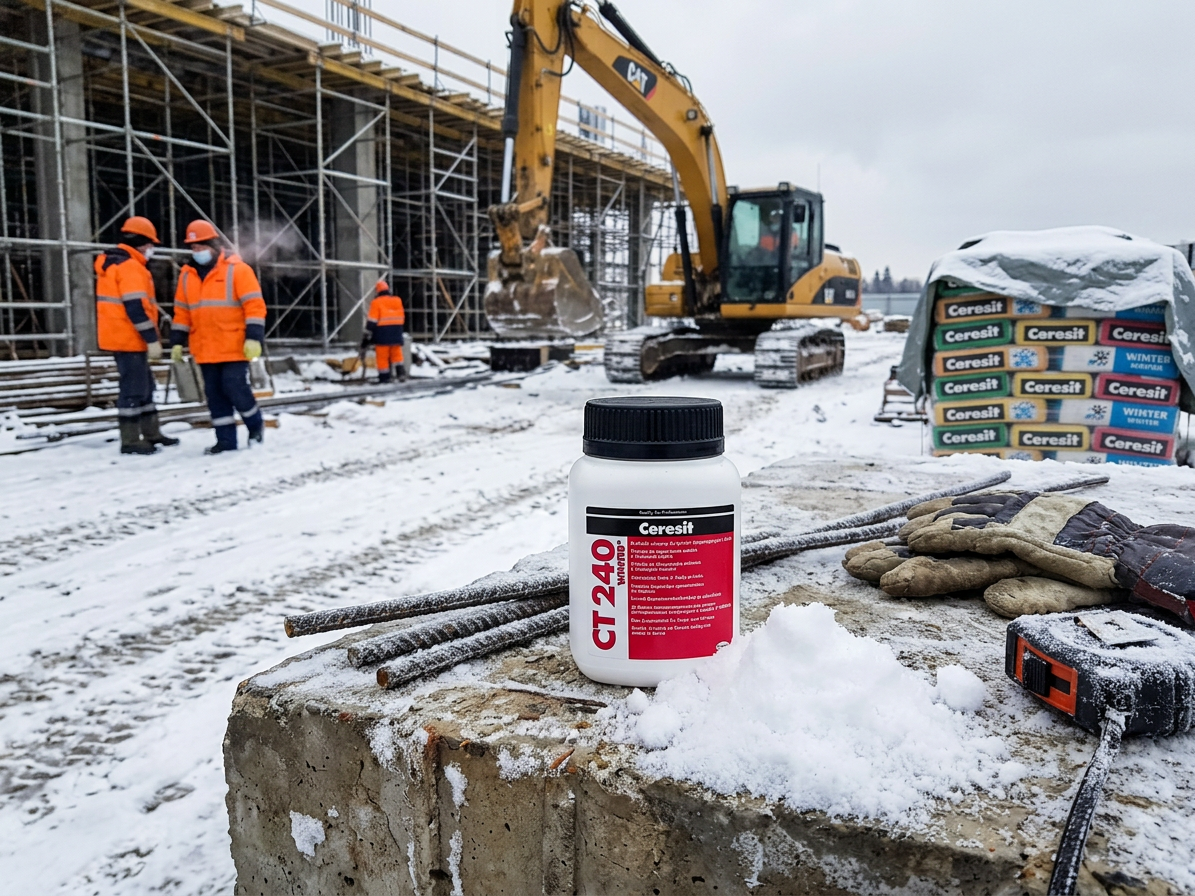 Urychlovač omítek a nátěrů Ceresit CT 240 winter