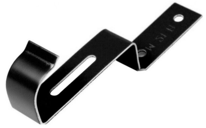 Příchytka hřebenových tašek CLAMP černá FIXING UNI