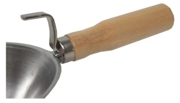 Naběračka s rukojetí nerezová 180 mm