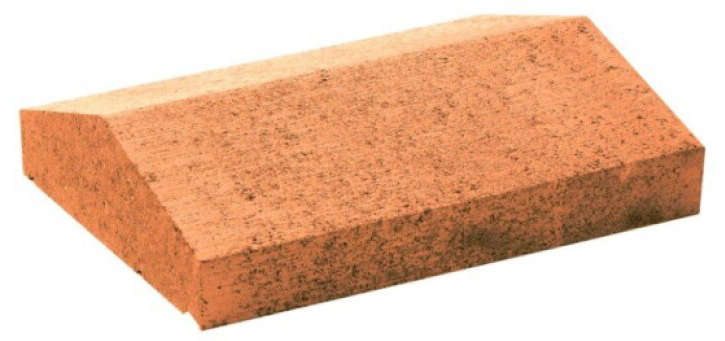 Deska zákrytová BEST III sedlová karamel (300×400×100mm)