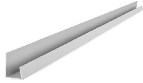 Profil ukončovací PVC 15 mm - 3 m