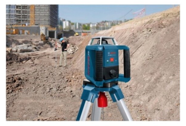 Rotační laser BOSCH GRL 400 H + LR 1 + příruční kufr