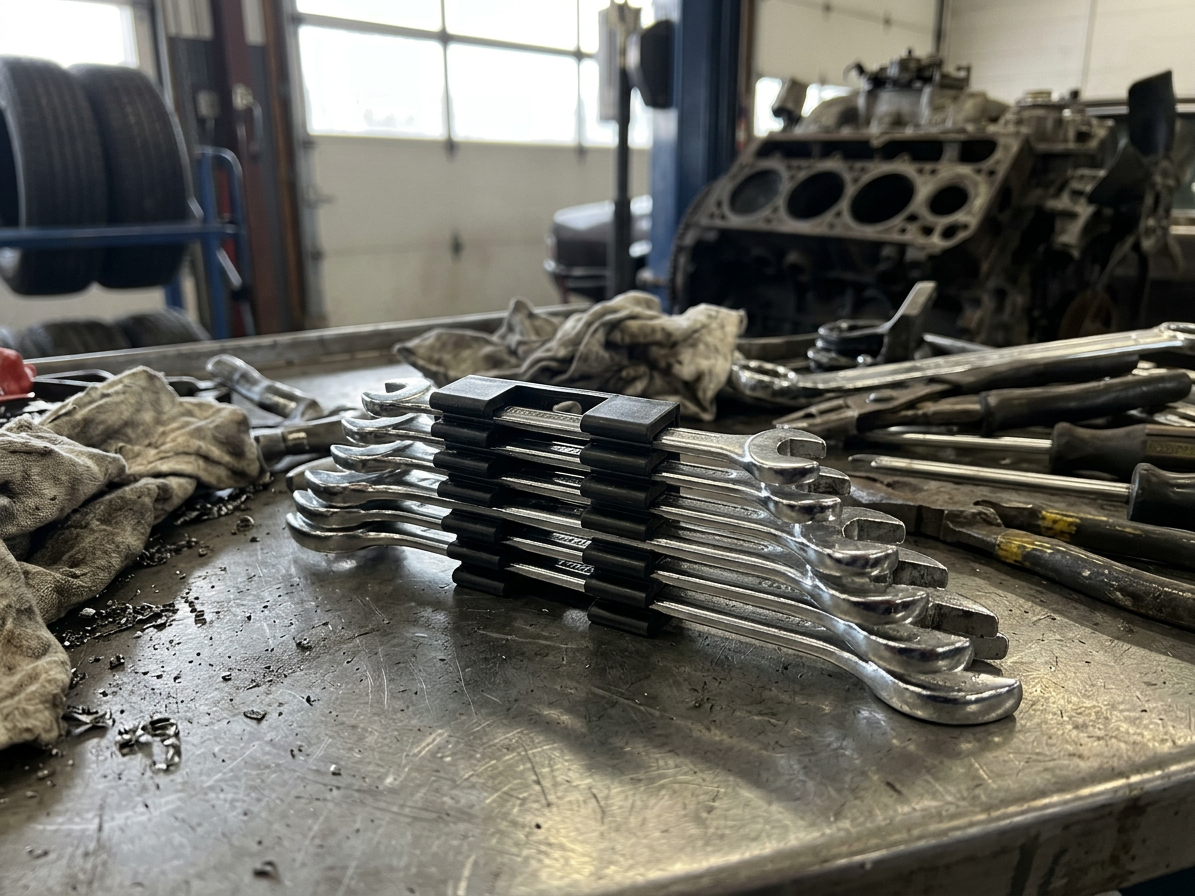 Klíče otevřené oboustranné 6–22 mm 8 ks