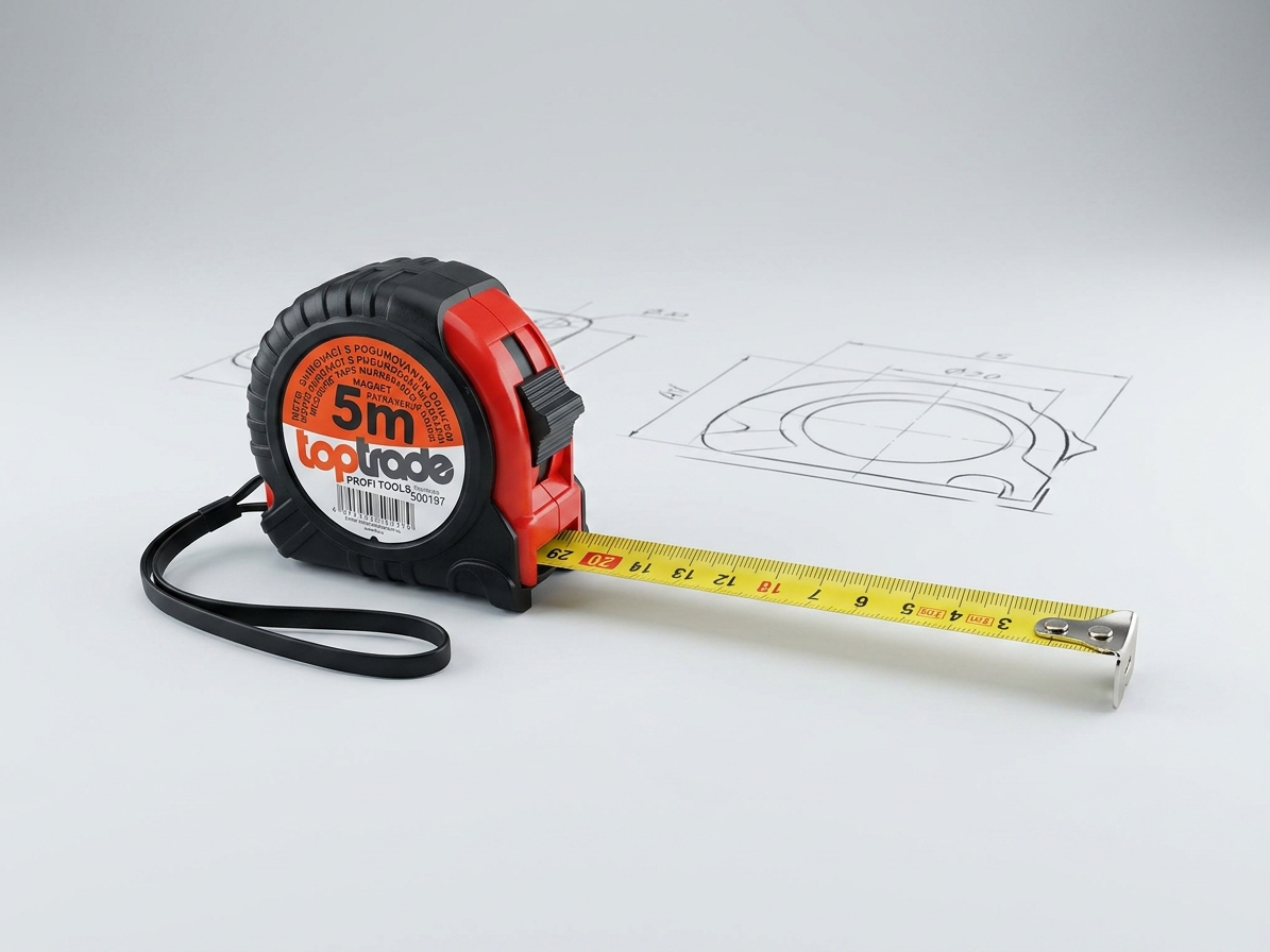 Metr svinovací s pogumovaným obalem a magnetem 19 mm x 5 m Profi
