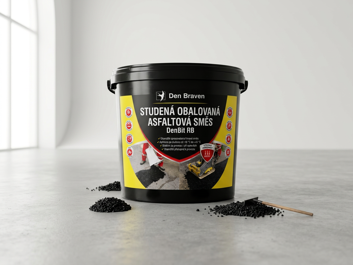 DenBit RB – studená obalovaná asfaltová směs 25 kg