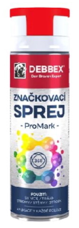 Značkovací sprej PRO MARK růžová 500ml