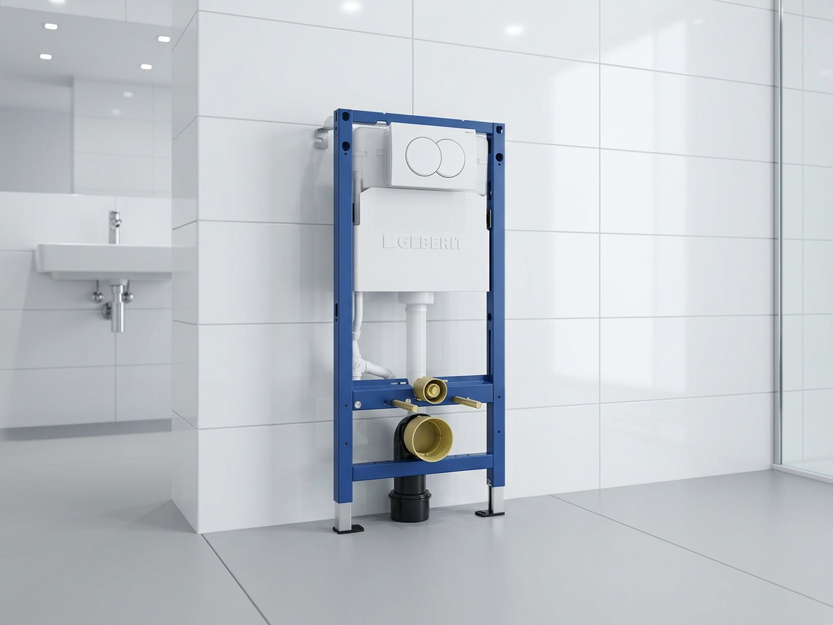Duofix DELTA instalační prvek + tlačítko Delta01