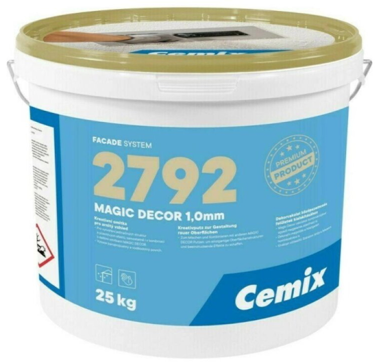 Omítka silikonová Cemix 2792 MAGIC DECOR - 25kg(1mm)