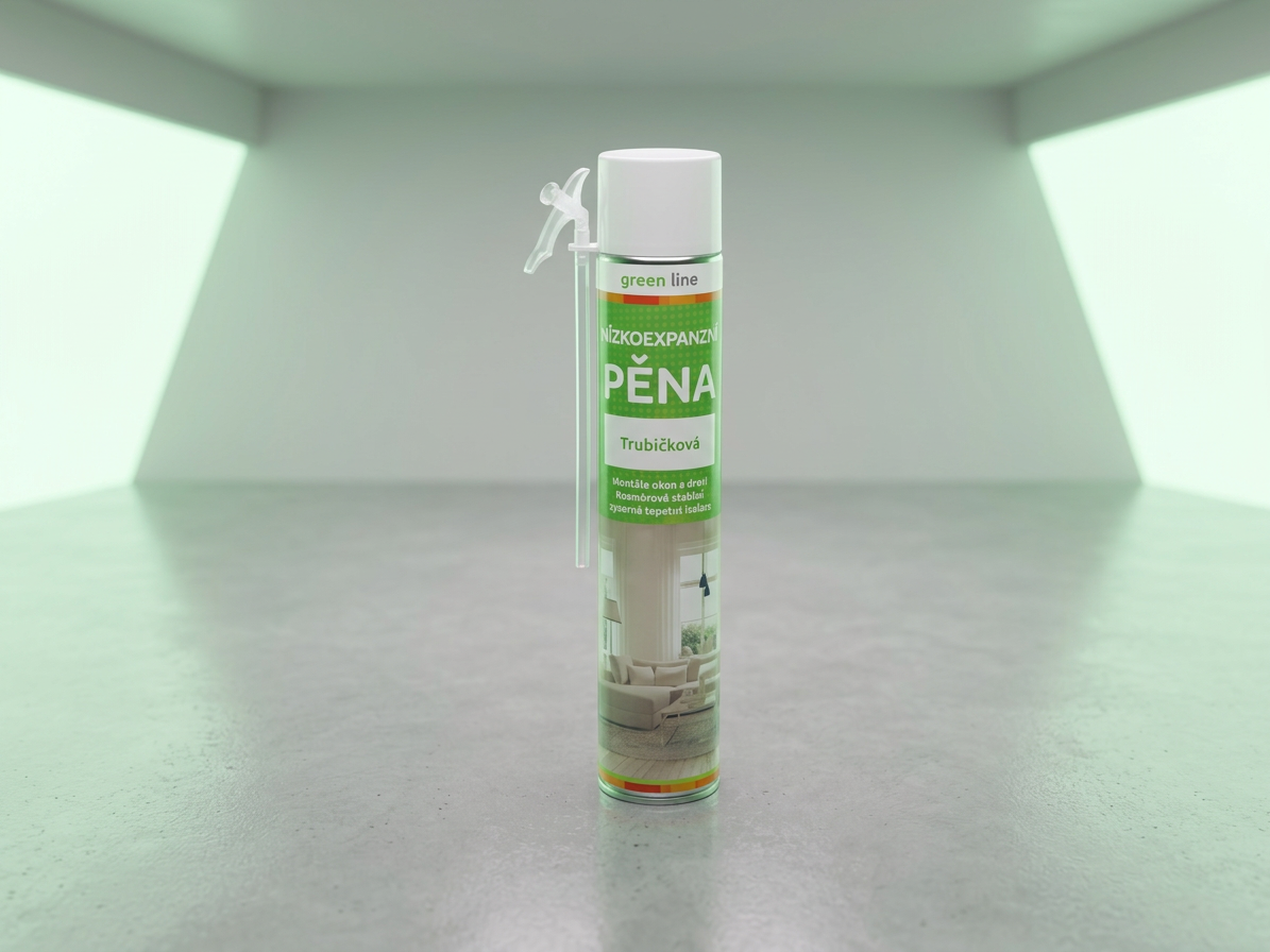 Pěna nízkoexpanzní trubičková Green Line 750 ml