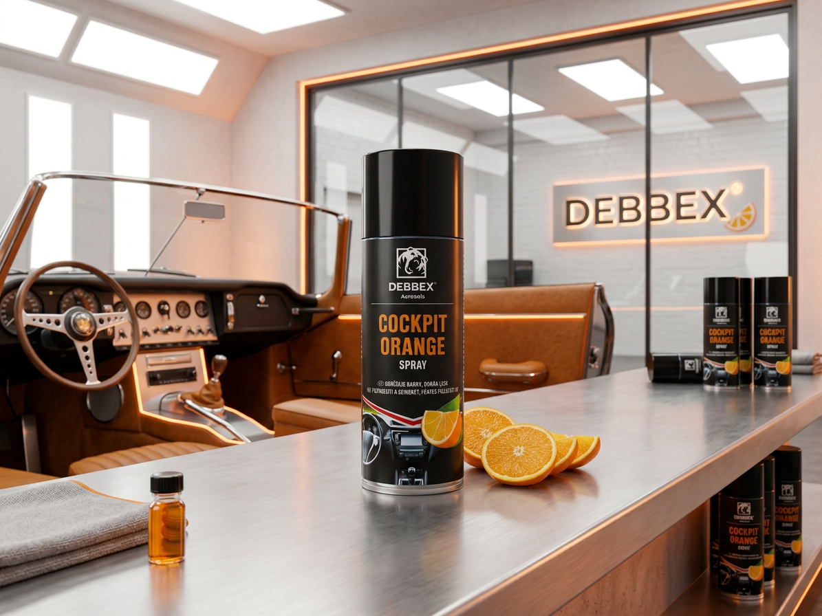 Cockpit spray POMERANČ Den Braven 400 ml