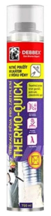 Pěna pro zateplení Den Braven THERMO-QUICK 750 ml