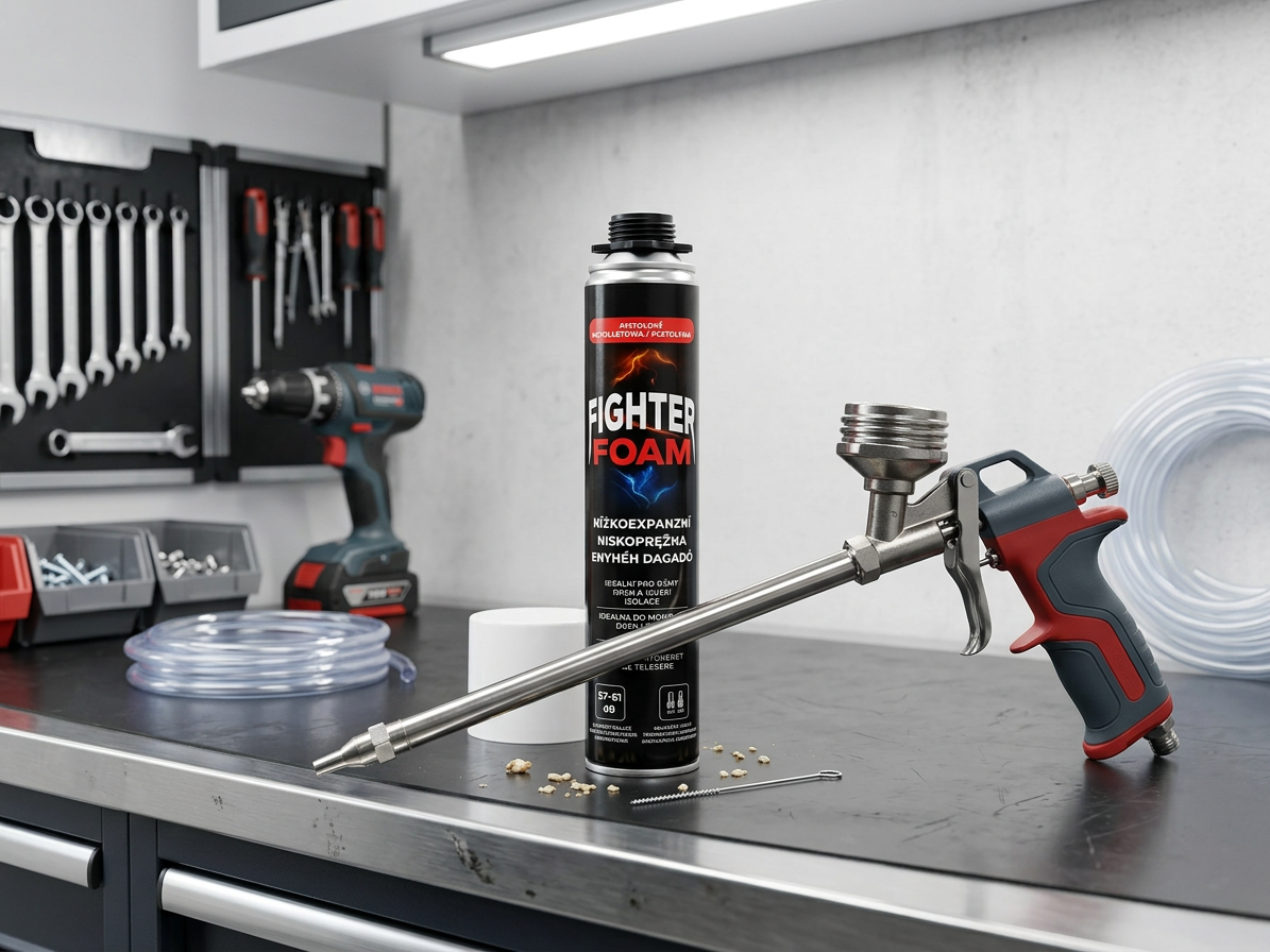 Pěna nízkoexpanzní pistolová FIGHTER 750 ml