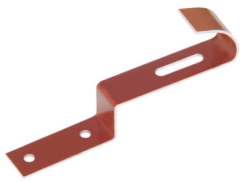 Příchytka hřebenových tašek CLAMP cihl.červená FIXING UNI