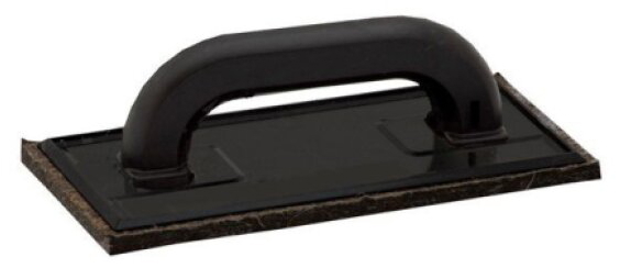 Hladítko ABS plst hnědá 250 x 130 x 10 mm