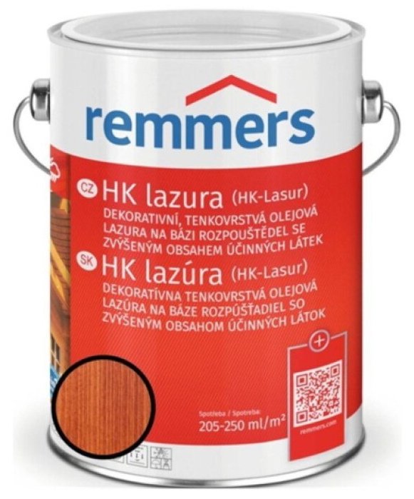 Lazura tenkovrstvá Remmers HK lazura mahagoni 5 l