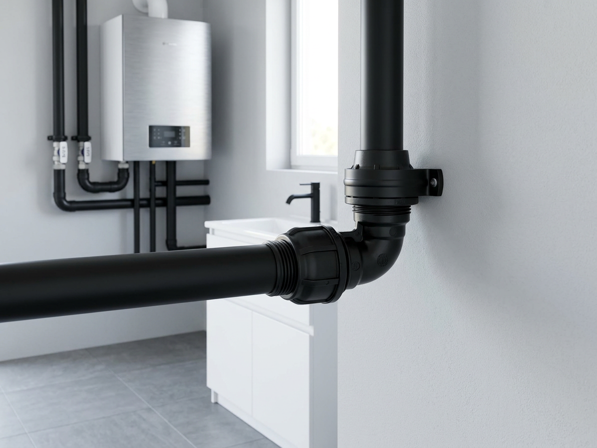 Koleno 90° svěrné Gebo PPS 25 mm × 3/4" vnitřní závit