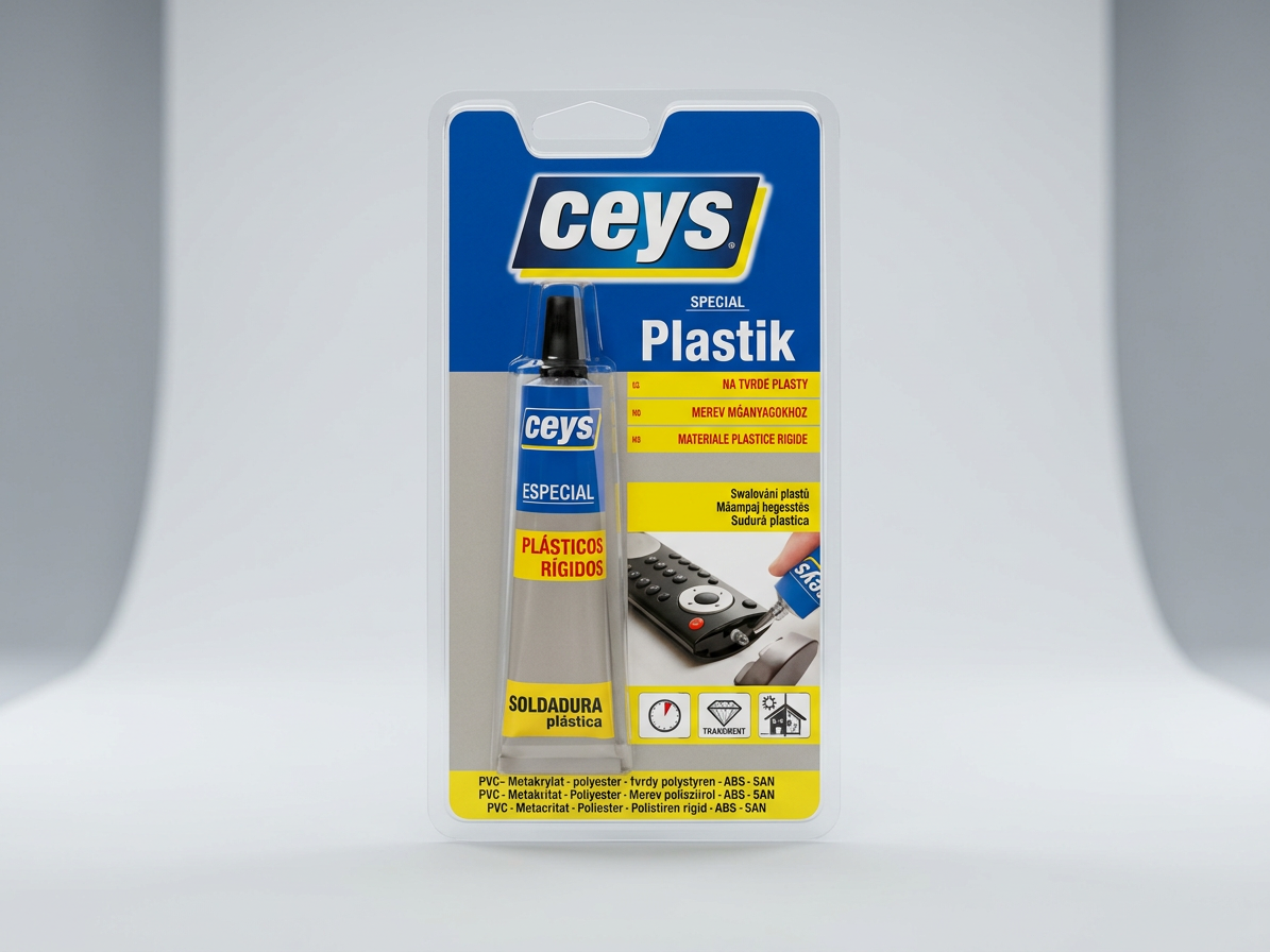 Lepidlo na tvrdé plasty Ceys SPECIAL PLASTIK 30 ml
