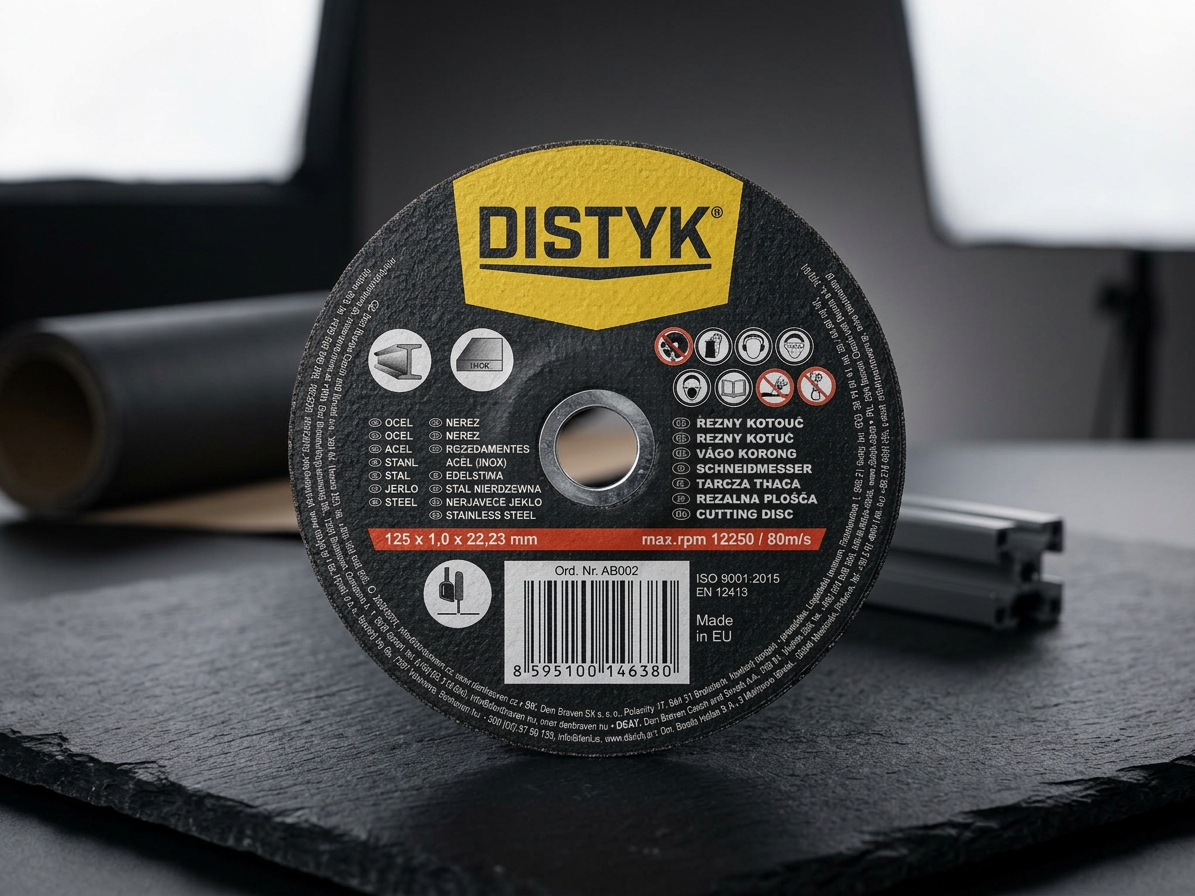 Řezný kotouč DISTYK 115 x 1 mm